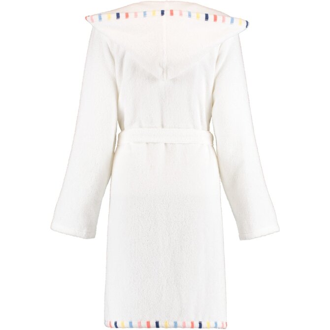 Cawö Dames Badjas 3345 Weiss-weiss  44