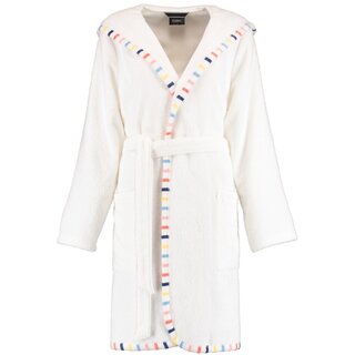 Cawö Dames Badjas 3345 Weiss-weiss  46
