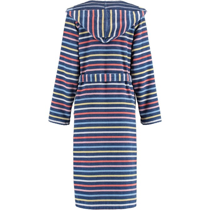 Cawö Dames Badjas 3344 Blau-multi  44