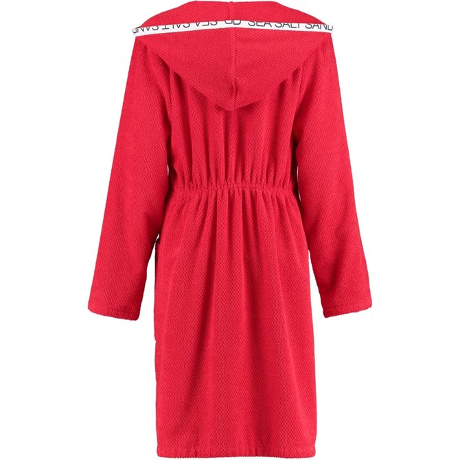 Cawö Dames Badjas 3101 Rot  L