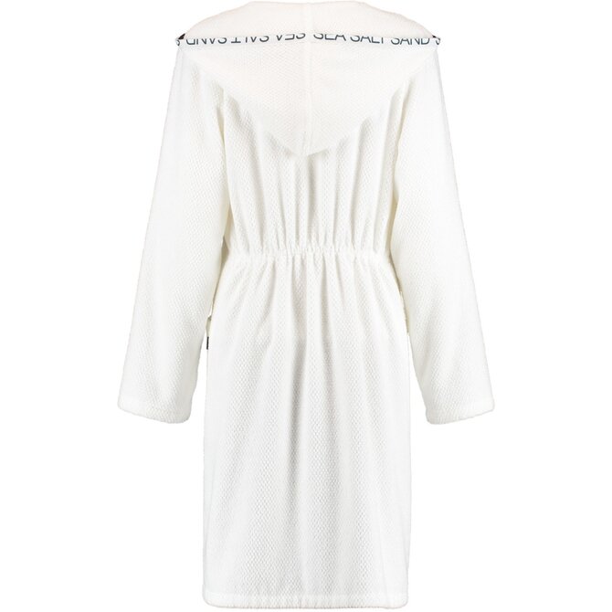 Cawö Dames Badjas 3101 Weiss  M