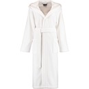 Cawö Cawö Dames Badjas met Capuchon 825 Weiss  44/46