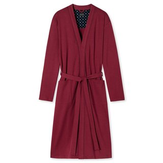 Schiesser Badjas 178407 bordeaux M 48/50