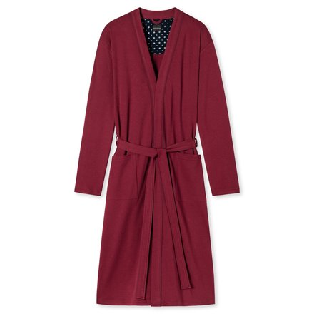 Schiesser Badjas 178407 bordeaux M 48/50