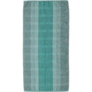 Cawö Cashmere Streifen Handdoek 50x100 Munt