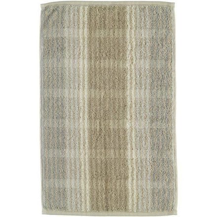 Cawö Cashmere Streifen Gastendoekje Zand 30x50