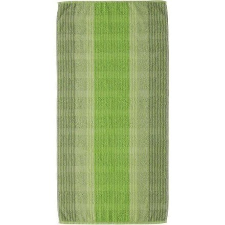 Cawö Cashmere Streifen Badlaken Kiwi 80x150