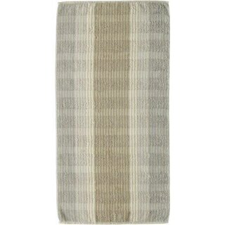 Cawö Cashmere Streifen Badlaken Zand 80x150