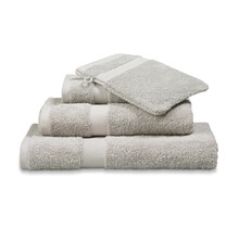 Vandyck Prestige Plain Steelgrey Washandje 16x22