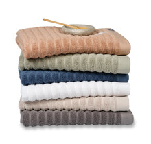 Vandyck Home Wave Smoke Green Gastendoekje 40X60