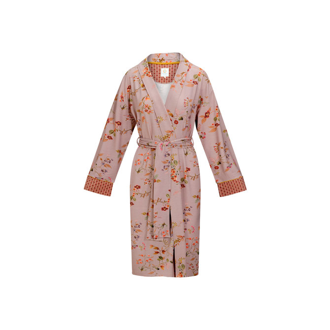 Pip Studio Nisha Kimono Kawai Flower Light Pink M