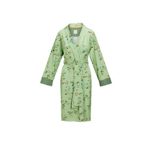 Pip Studio Nisha Kimono Kawai Flower Light Green M