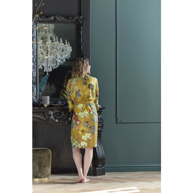 Beddinghouse x Van Gogh Museum Partout des Fleurs Kimono - Gold S/M Beddinghouse x Van Gogh Museum Partout des Fleurs Kimono - Gold S/M