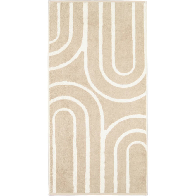 Cawo Gallery circle Douchelaken 70x140 natur