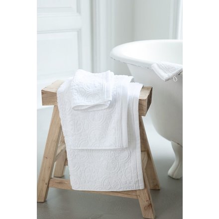 Pip Studio Gastendoekje Tile de Pip White  30x50