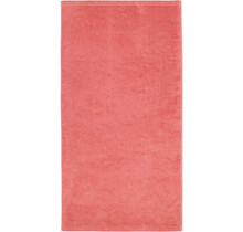 Cawo Lifestyle Uni Handdoek 50x100 koralle
