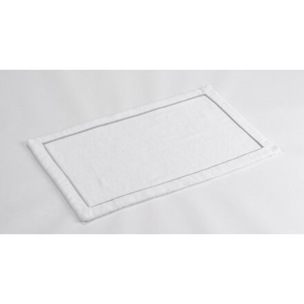 Abyss & Habidecor Double Saxo 50x80 992 Platinium