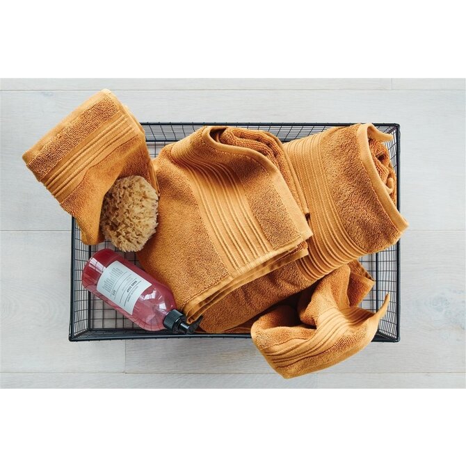 Beddinghouse Sheer Handdoek  Oker 50x100 cm