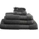 Beddinghouse Beddinghouse Sheer Handdoek Antraciet 60x110 cm