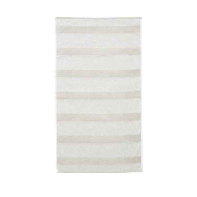 Beddinghouse Sheer Stripe Handdoek  Zand 60x110 cm