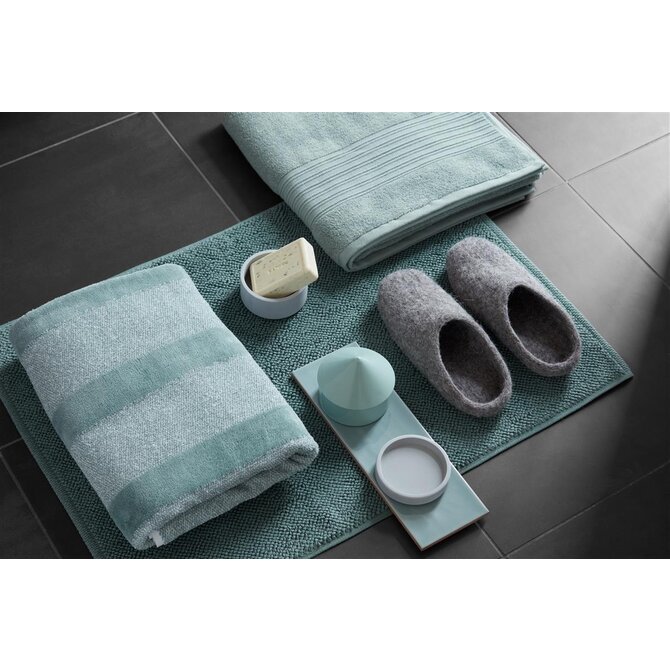 Beddinghouse Sheer Stripe Handdoek  Groen 60x110 cm