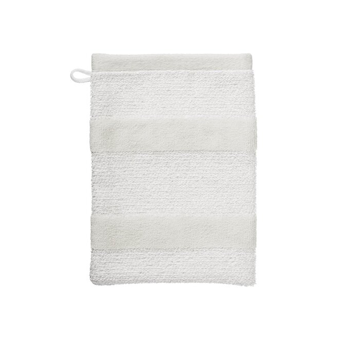 Beddinghouse Sheer Stripe Washandje  Zand 16x22 cm Beddinghouse Sheer Stripe Washandje  Zand 16x22 cm