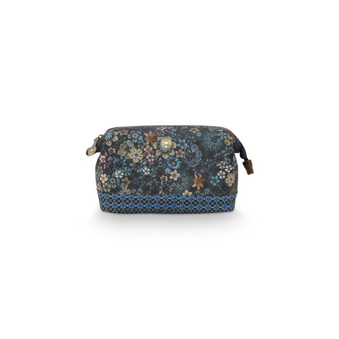 Cosmetic Purse Medium Tutti i Fiori Blue 22.5x9.5x15cm