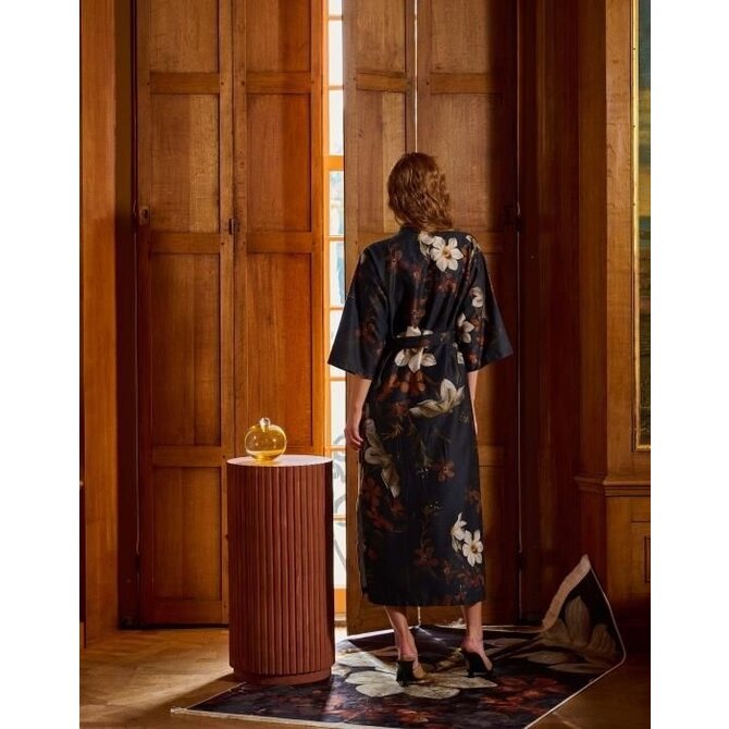 Essenza for Maurtitshuis  Jula Daffodils Reunited Kimono M Black