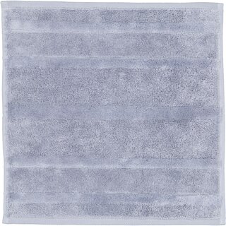 Cawö Noblesse² Uni Gezichtsdoekje blau 30/30