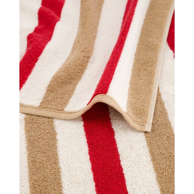 Cawö Coast  Douchelaken rot/natur 70/140