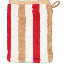 Cawö Coast  Washandje rot/natur 16/22