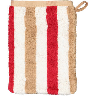 Cawö Coast  Washandje rot/natur 16/22