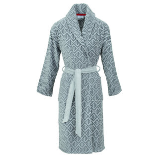 Carl Ross dames badjas 601210 silver/basalt 44/46