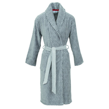 Carl Ross dames badjas 601210 silver/basalt 44/46