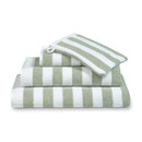 Vandyck Vandyck Verona Stripes Gastendoekje 30x50 smoke green