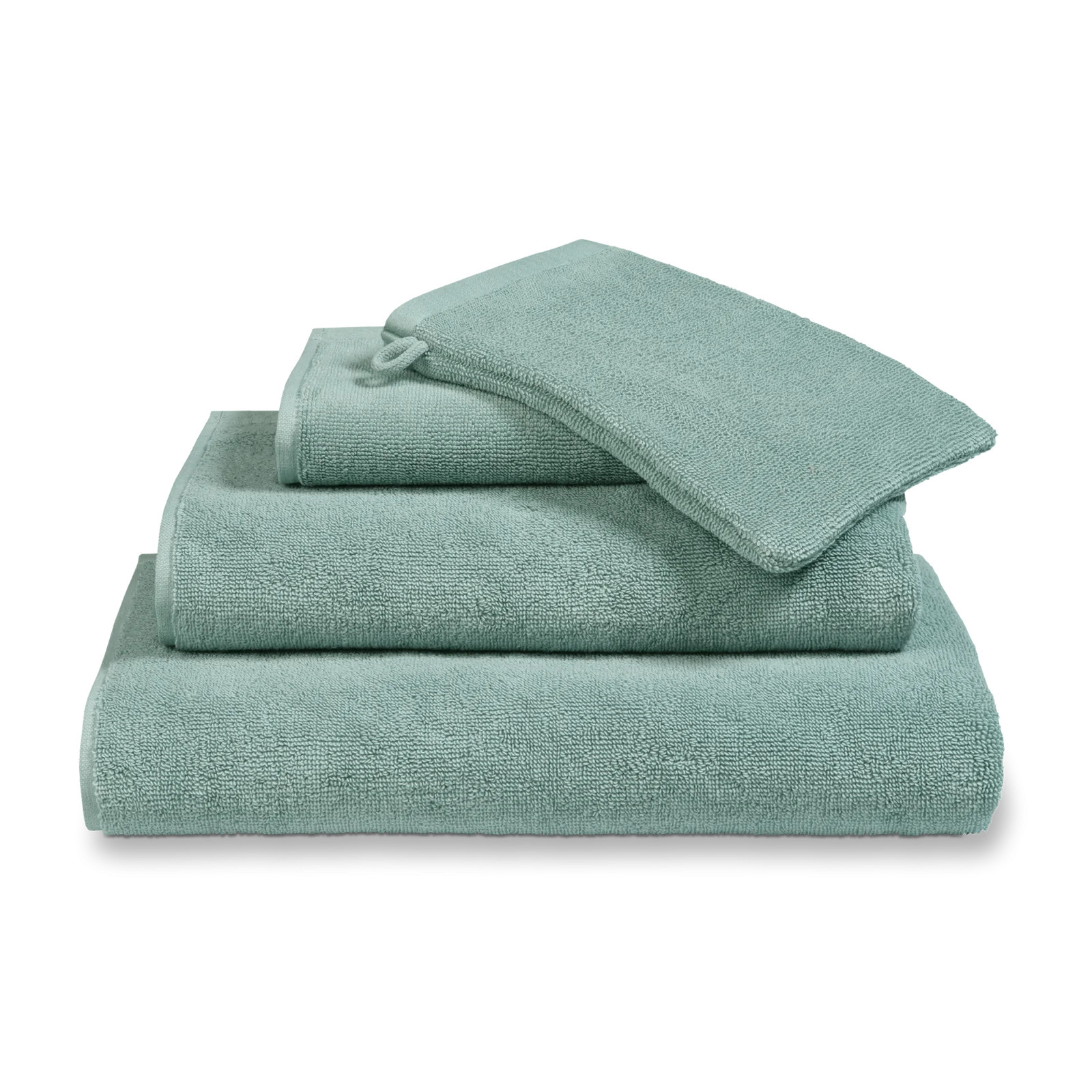 Vandyck Vandyck Verona Plain Handdoek 60x110 pearl blue