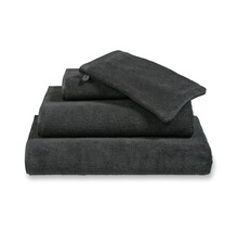 Vandyck Verona Plain Handdoek 60x110 off black