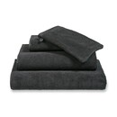 Vandyck Vandyck Verona Plain Douchelaken 70x140 off black