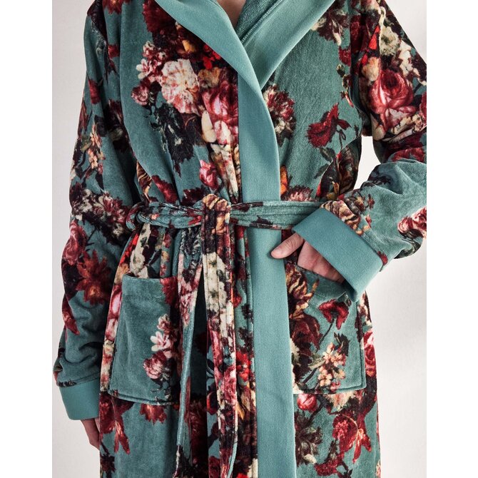 Essenza Perri Karli Bathrobe Reef Green XXL