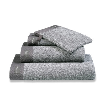 Vandyck Home Mouline Off Black Gastendoekje 30x50