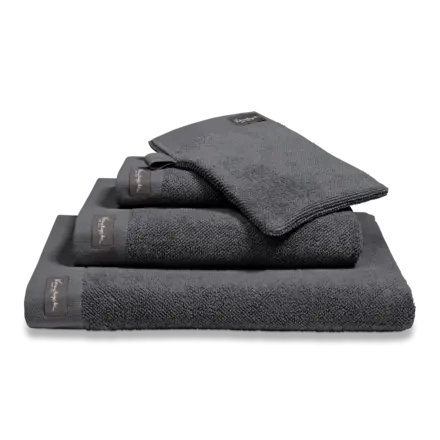 Vandyck Home Uni Off Black Badlaken 90x180