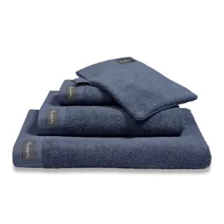 Vandyck Home Uni Blue Ink Handdoek 60x110