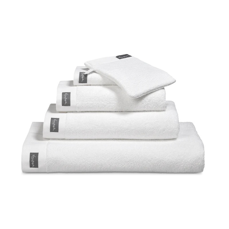 Vandyck Vandyck Home Uni White Handdoek 60X110