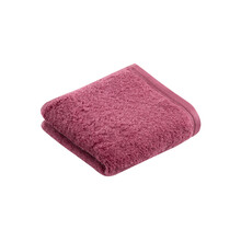 Vossen gastendoekje Vegan Life blackberry 40x60