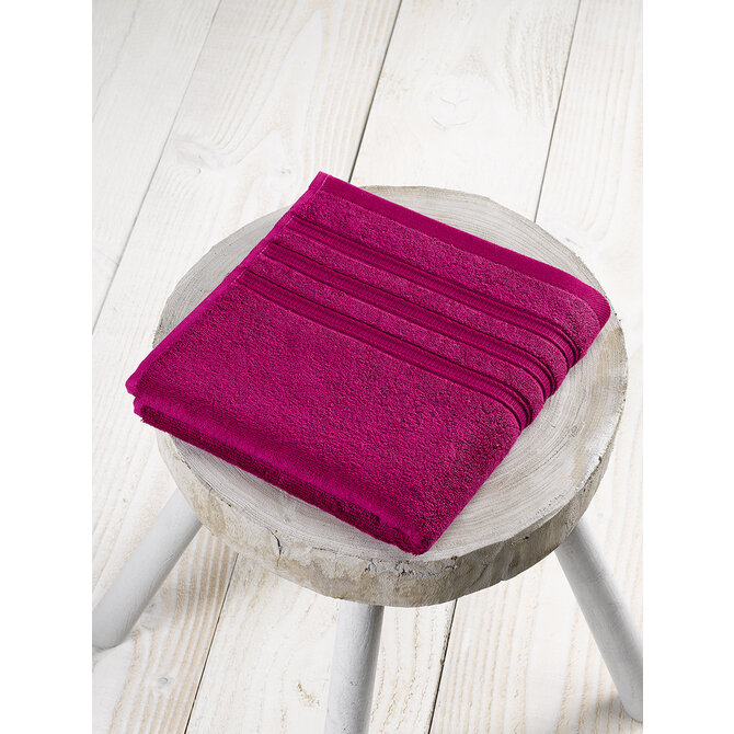 De Witte Lietaer Dolce Handdoek Fuchsia 60x110