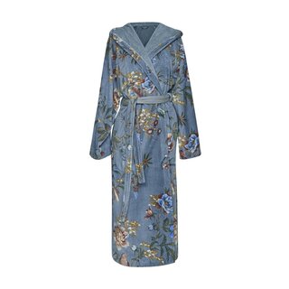 Pip Studio Secret Garden Bathrobe Blue L