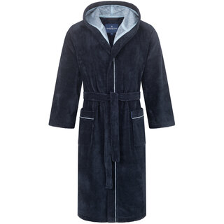 Morgenstern Daniel badjas met capuchon Marine/Blauw XXL