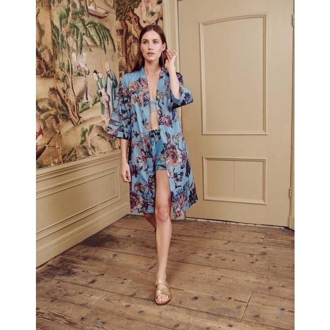 Essenza Sarai Isabelle Kimono Azur Blue S Essenza Sarai Isabelle Kimono Azur Blue S