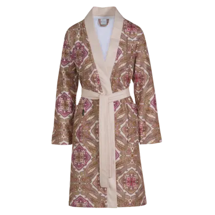 Vandyck Badjas Ruby apricotblush Large