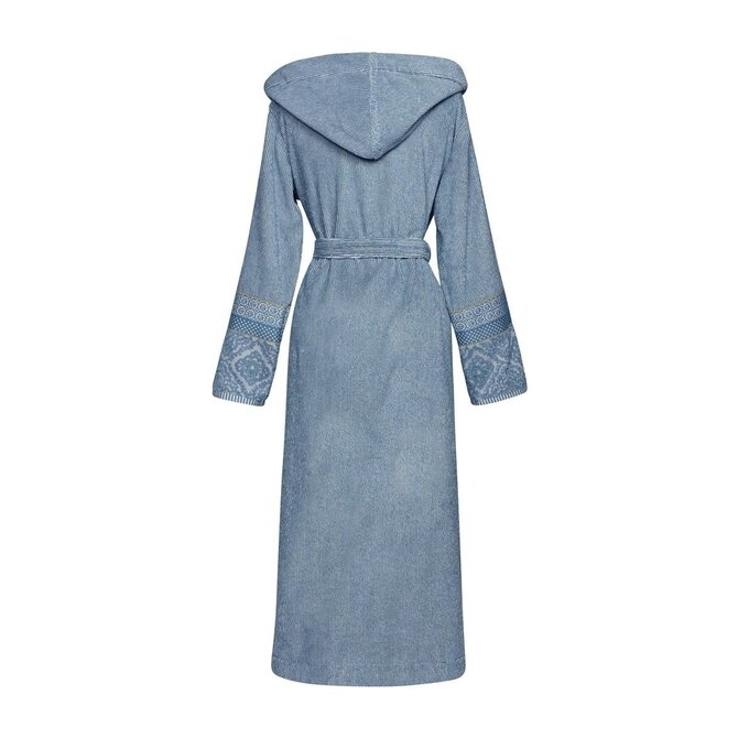 Pip Studio Soft Zellige Bathrobe Blue Grey XL Pip Studio Soft Zellige Bathrobe Blue Grey XL
